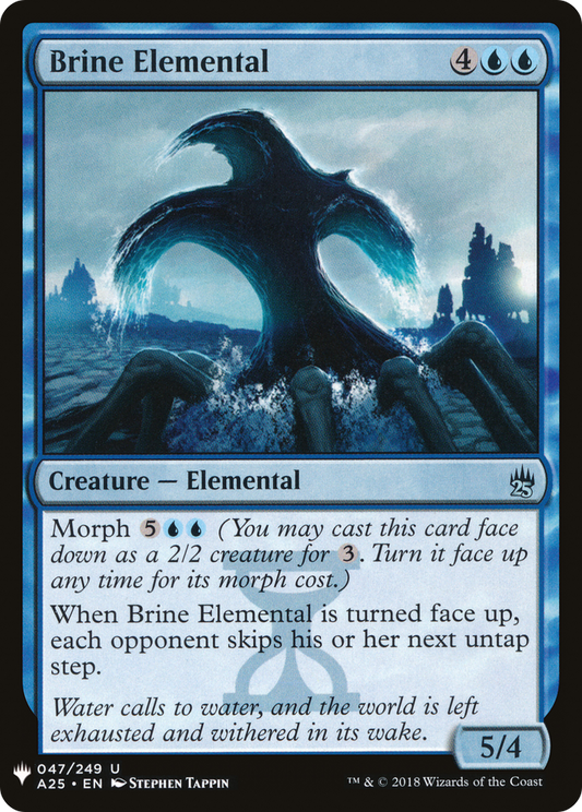 Brine Elemental (A25-47) - The List