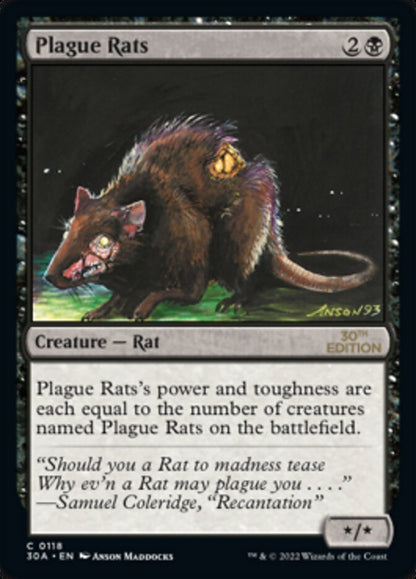 Plague Rats (118) - 30th Anniversary Edition