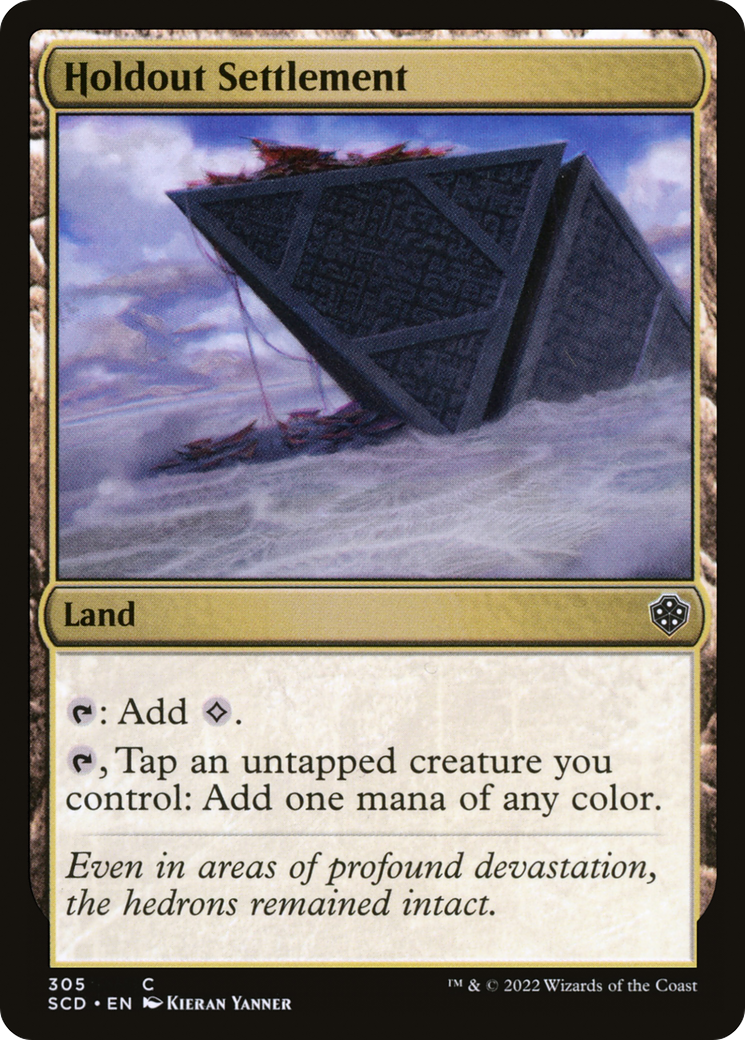 Holdout Settlement (305) - Starter Commander Decks