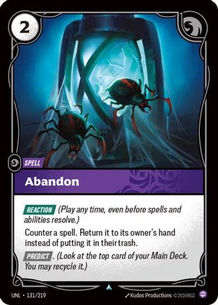 Abandon (131) - Unleashed