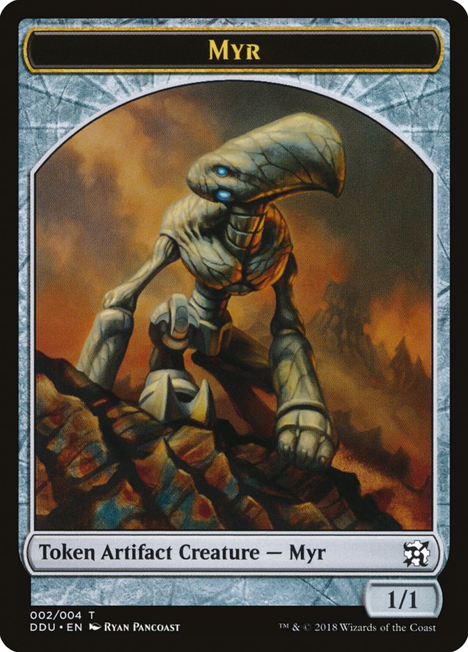 Myr Token [Duel Decks: Elves vs. Inventors Tokens] | Silver Goblin