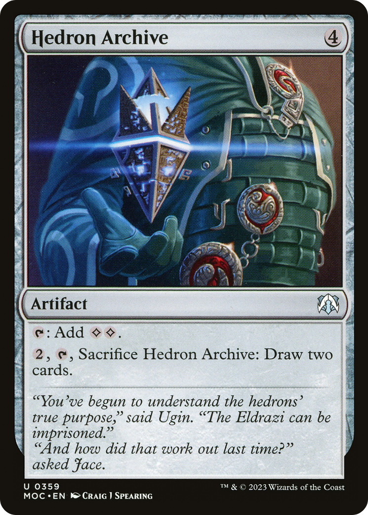 Hedron Archive (359) - March of the Machine Commander
