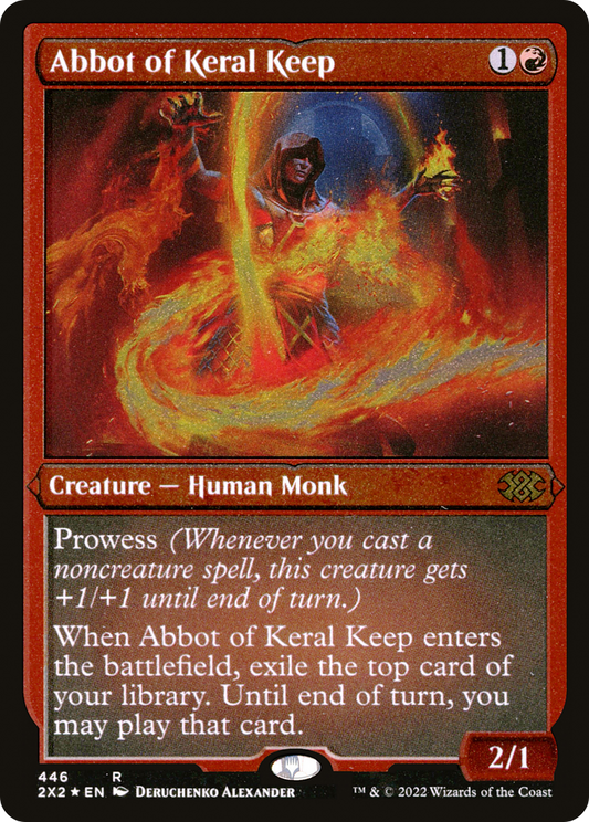 Abbot of Keral Keep (446) Etched Foil - Double Masters 2022