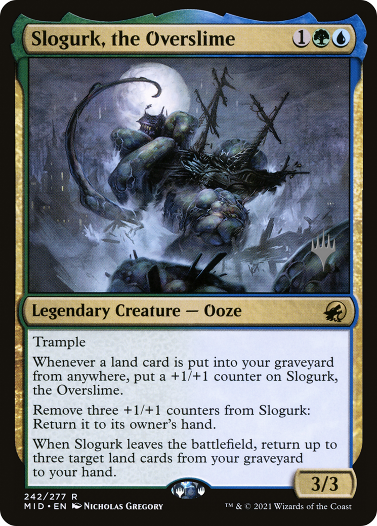 Slogurk, the Overslime (242) Foil - Innistrad: Midnight Hunt Promos