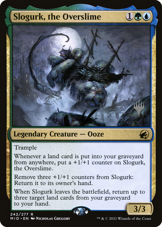 Slogurk, the Overslime (242) Foil - Innistrad: Midnight Hunt Promos