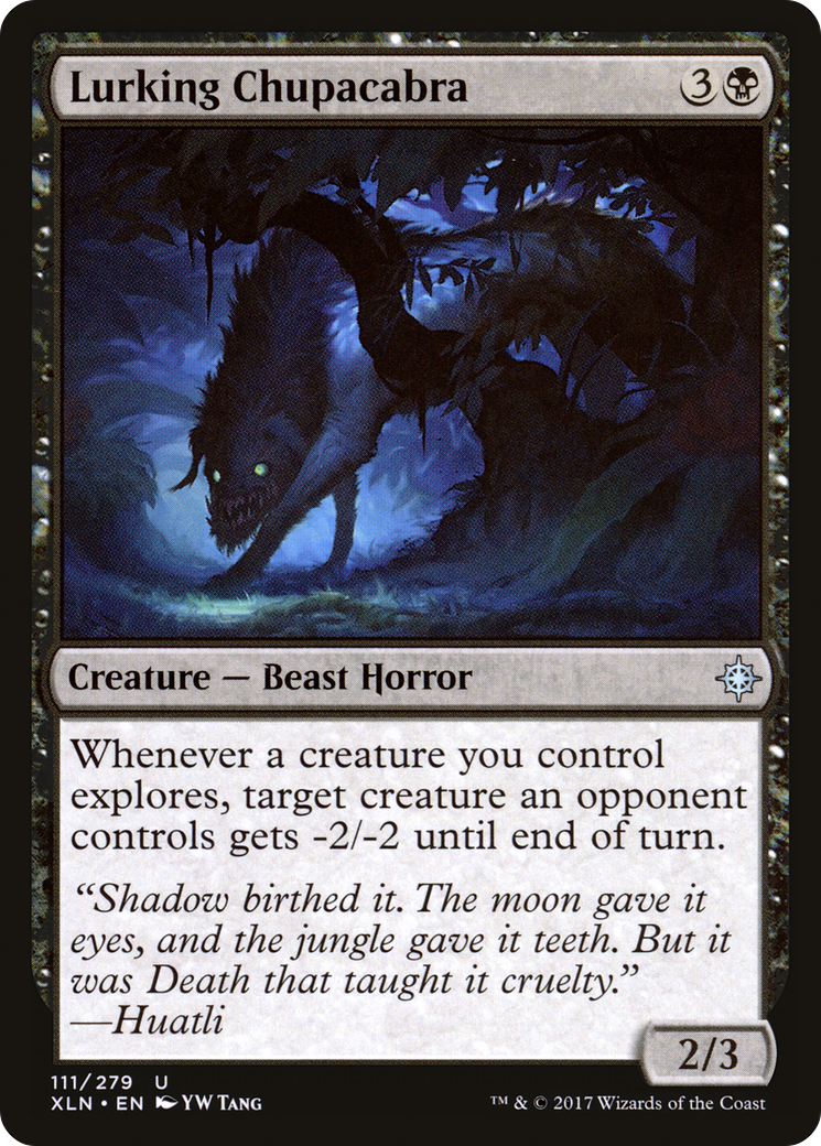 Lurking Chupacabra (111) Foil - Ixalan