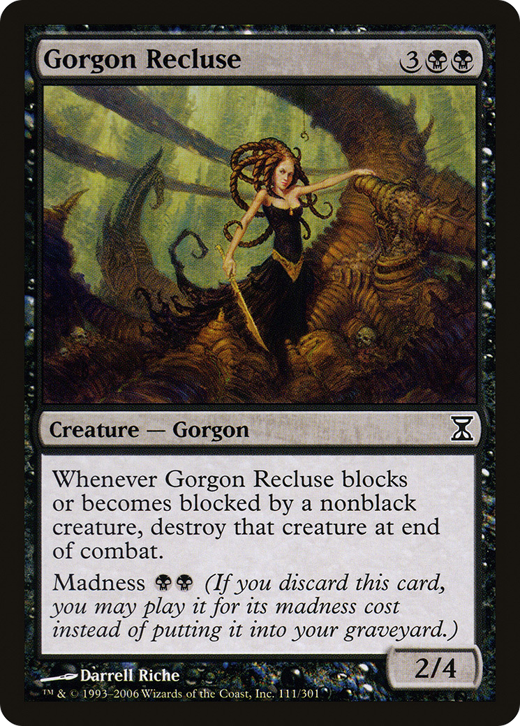Gorgon Recluse (111) Foil - Time Spiral