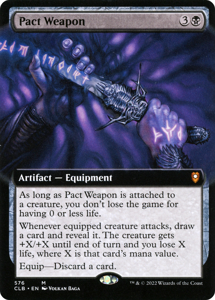 Pact Weapon (Extended Art) (576) - Commander Legends: Battle for Baldur's Gate