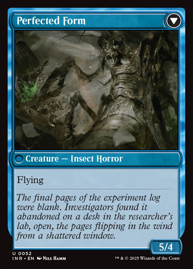 Aberrant Researcher // Perfected Form (052) - Innistrad Remastered