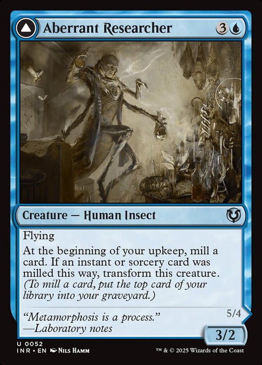 Aberrant Researcher // Perfected Form (052) - Innistrad Remastered