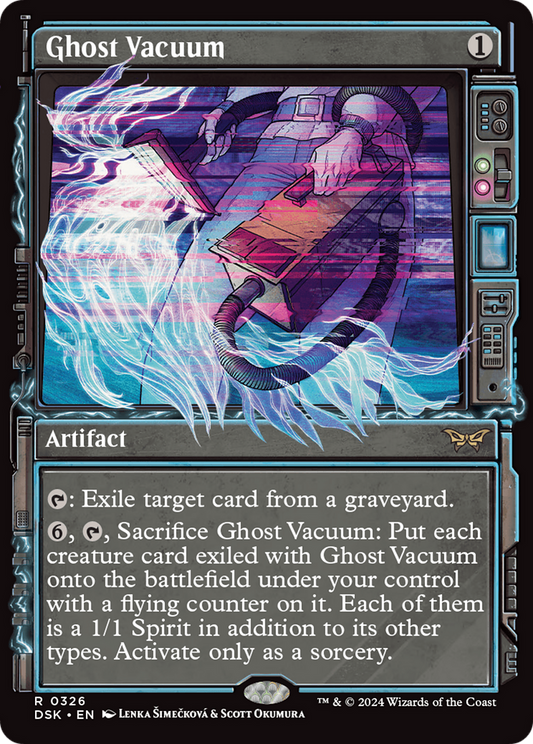Ghost Vacuum (Showcase) [Duskmourn: House of Horror] Foil