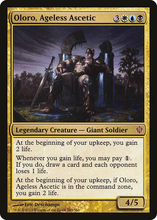 Oloro, Ageless Ascetic (203) - Commander 2013