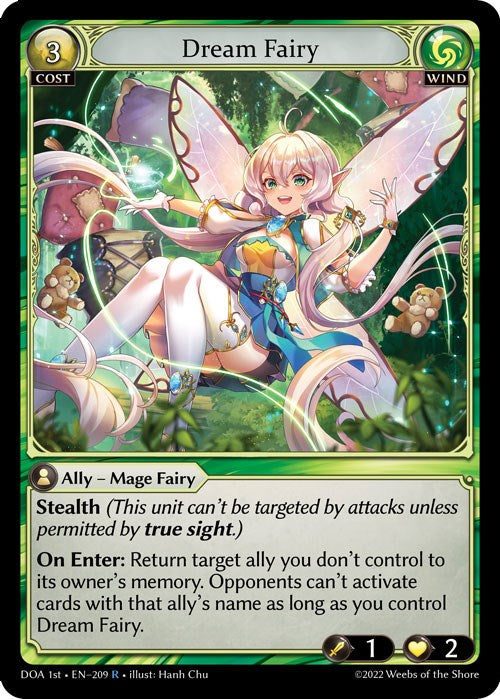 Dream Fairy (209) [Dawn of Ashes: 1st Edition] Foil