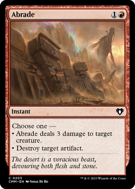 Abrade (203) - Commander Masters
