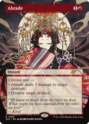 Abrade (2390) - Secret Lair Drop Series