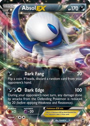 Absol EX (XY62) Holofoil - Black Star Promos