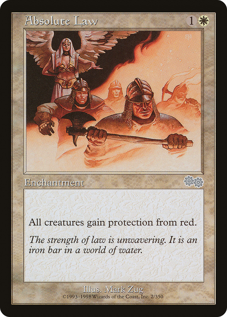 Absolute Law (002) - Urza's Saga