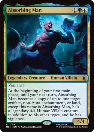 Absorbing Man (199) Foil - Marvel Super Heroes