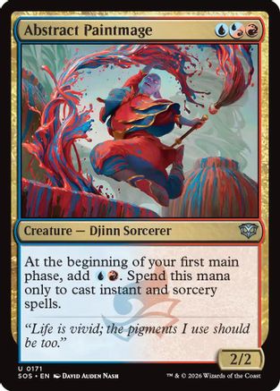 Abstract Paintmage (171) Foil - Secrets of Strixhaven