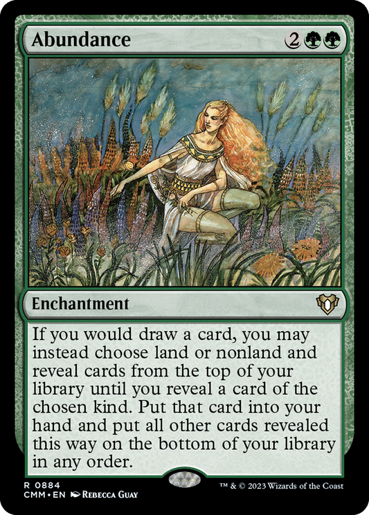 Abundance (884) - Commander Masters