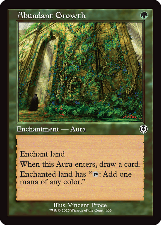 Abundant Growth (Retro) (406) - Innistrad Remastered
