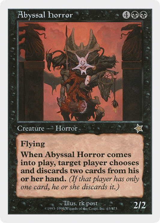 Abyssal Horror (063) - Starter 1999