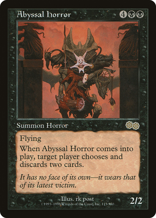 Abyssal Horror (115) - Urza's Saga