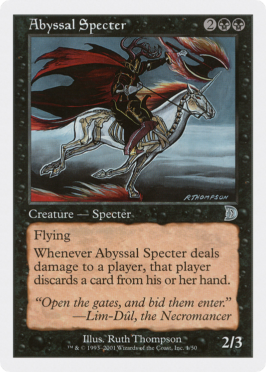 Abyssal Specter (001) - Deckmasters