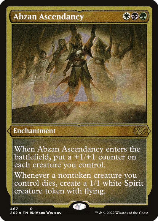 Abzan Ascendancy (467) Etched Foil - Double Masters 2022