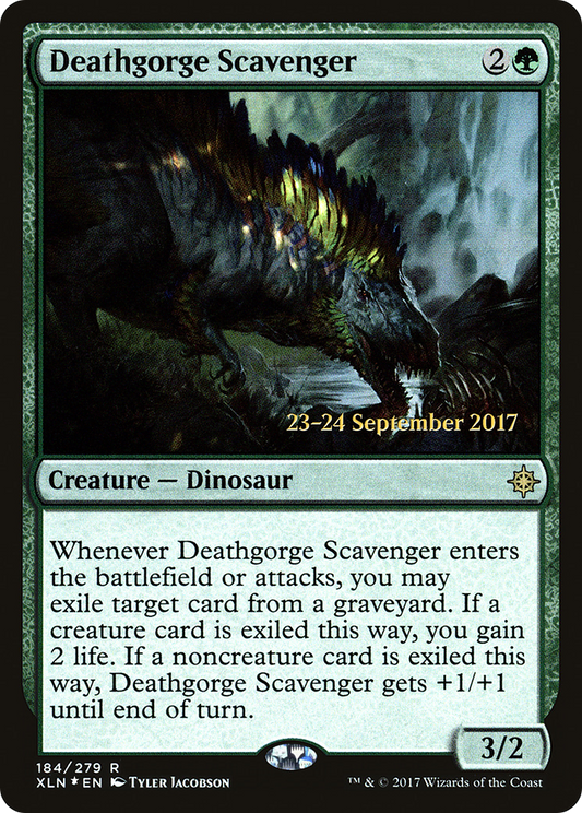 Deathgorge Scavenger [Ixalan Prerelease Promos]