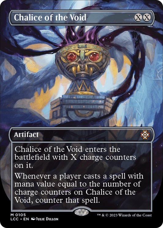Chalice of the Void (Borderless) [The Lost Caverns of Ixalan Commander] Foil