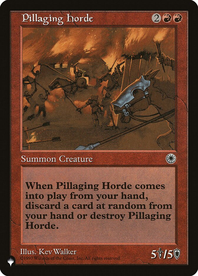 Pillaging Horde [The List] | Silver Goblin