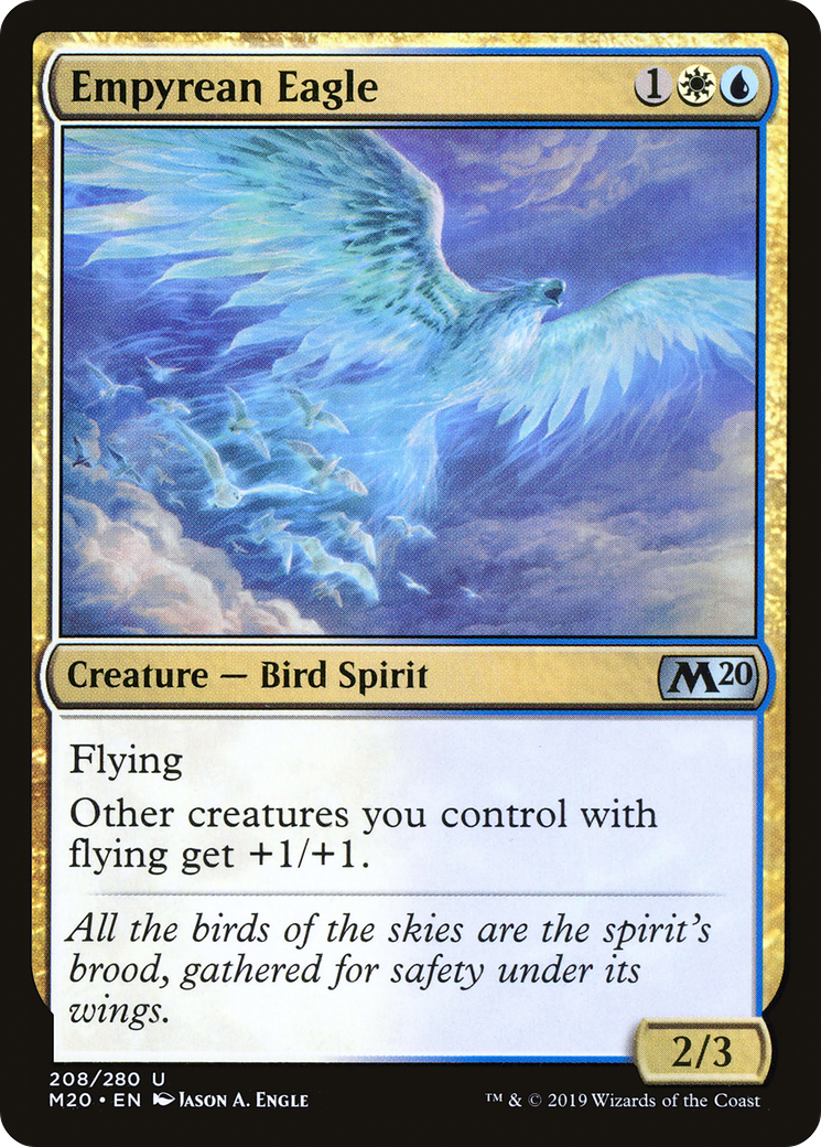 Empyrean Eagle (208) Foil - Core Set 2020
