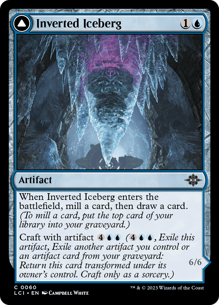 Inverted Iceberg (060) Foil - The Lost Caverns of Ixalan
