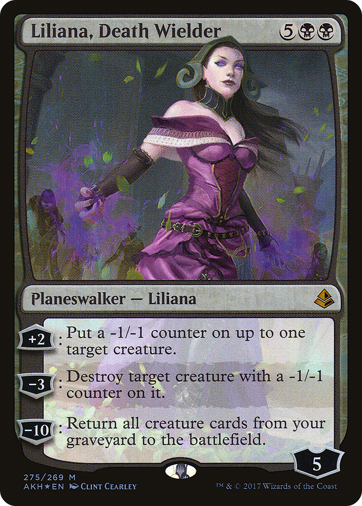 Liliana, Death Wielder (275) Foil - Amonkhet