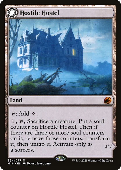 Hostile Hostel // Creeping Inn (264) - Innistrad: Midnight Hunt
