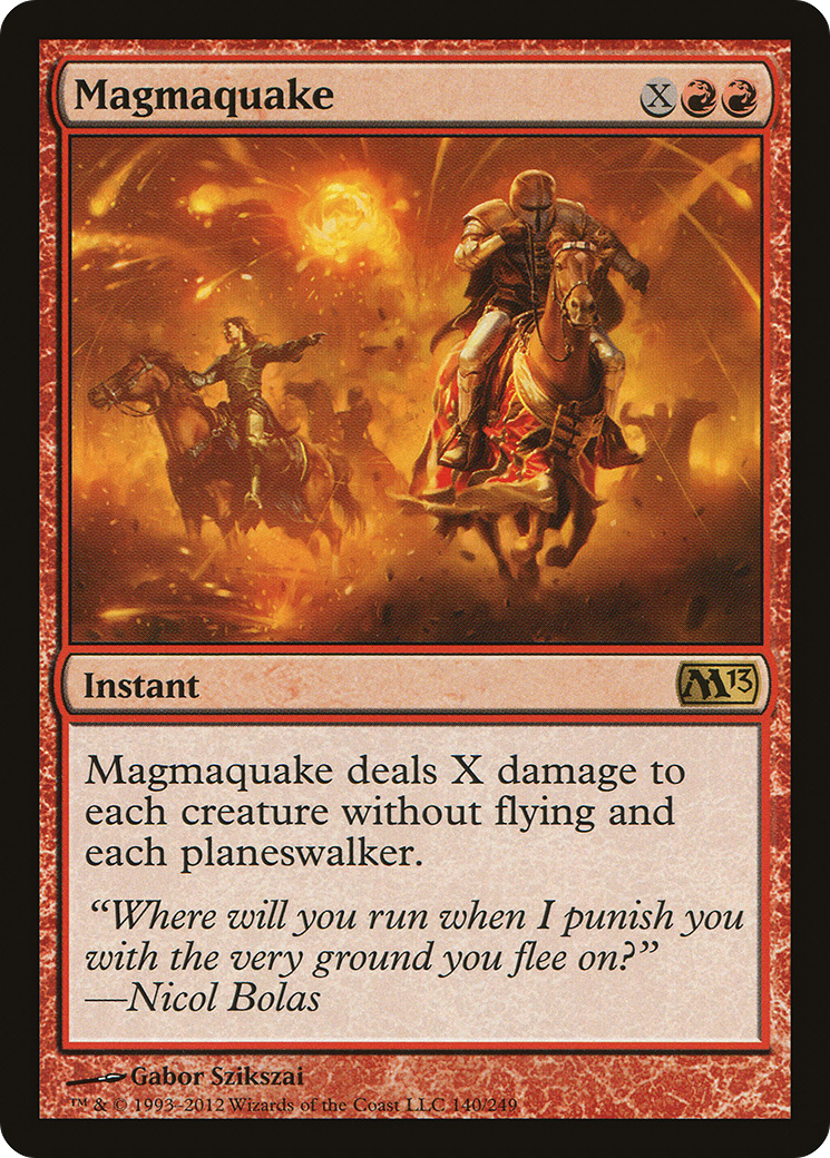 Magmaquake (140) Foil - Magic 2013