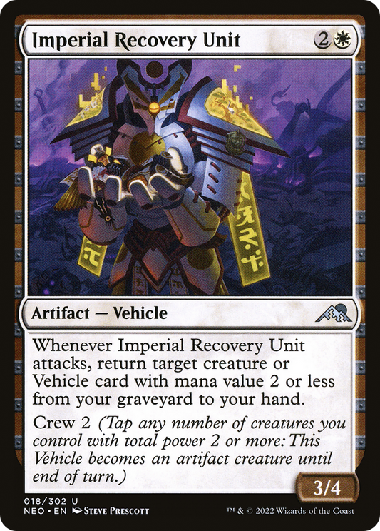 Imperial Recovery Unit (018) - Kamigawa: Neon Dynasty