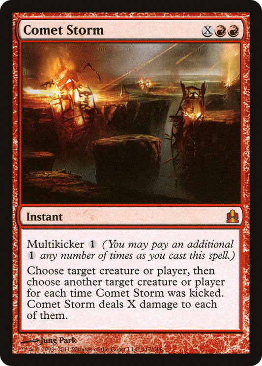 Comet Storm (117) - Commander 2011