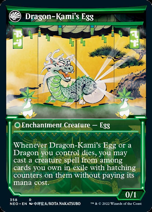 The Dragon-Kami Reborn (Showcase) (358) - Kamigawa: Neon Dynasty