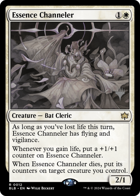 Essence Channeler (Promo Pack) [Bloomburrow Promos] Foil