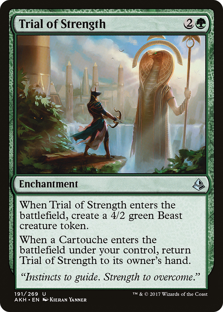 Trial of Strength (191) Foil - Amonkhet