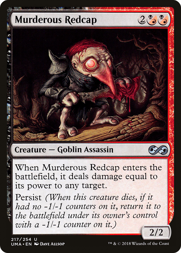 Murderous Redcap (217) Foil - Ultimate Masters
