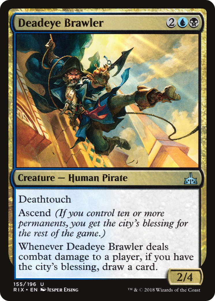 Deadeye Brawler (155) - Rivals of Ixalan
