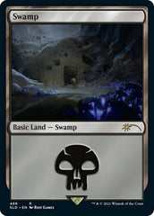 Swamp (486) [Secret Lair Drop Series] | Silver Goblin