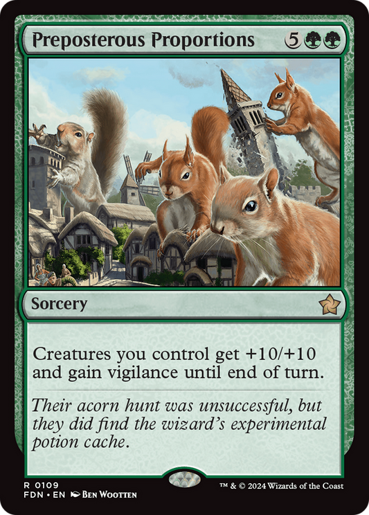 Preposterous Proportions [Foundations] Foil