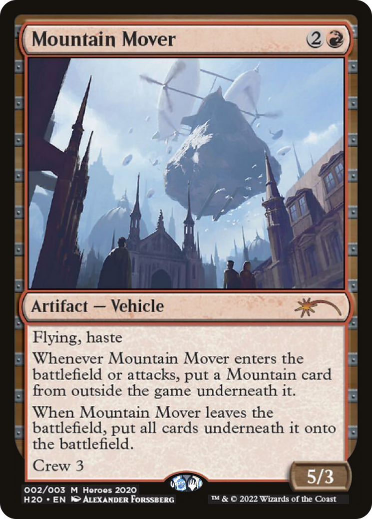 Mountain Mover (002) Foil - 2020 Heroes of the Realm