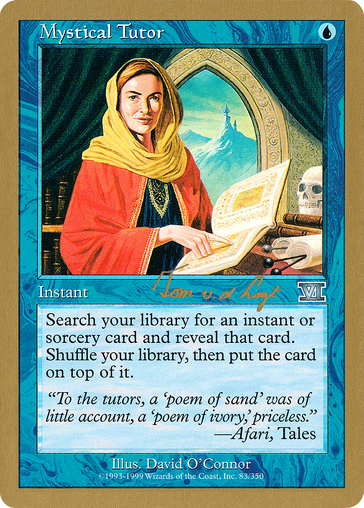 Mystical Tutor (Retro) (tvdl83) - World Championship Decks 2000