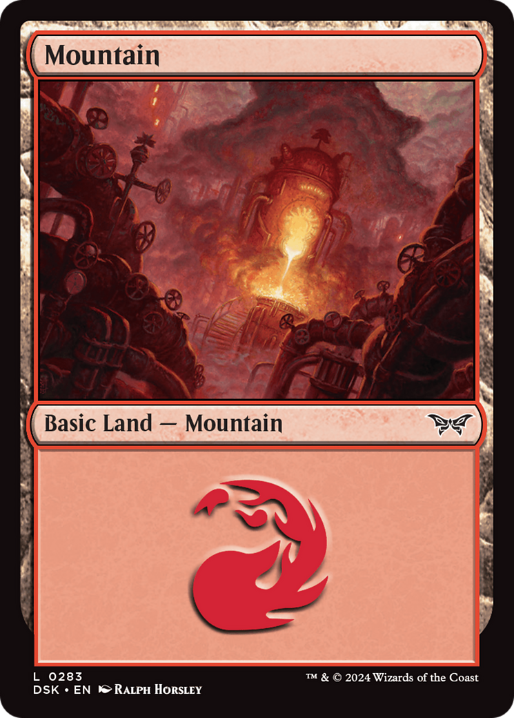Mountain (0283) [Duskmourn: House of Horror] Foil