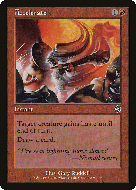 Accelerate (090) Foil - Torment
